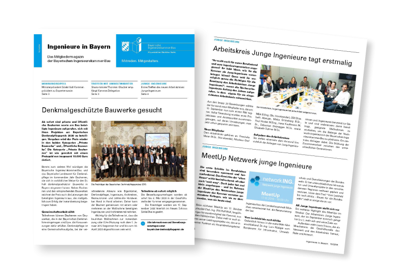 Mitgliedermagazin "Ingenieure in Bayern": Oktober-Ausgabe jetzt online