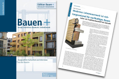 Edition Bauen+ Schwerpunkt: Gebäudetechnik