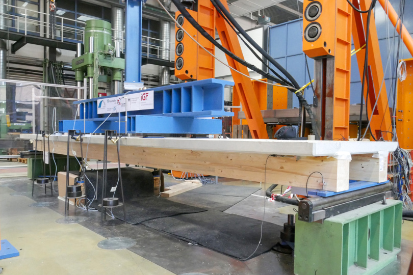 Innovative Klebtechnik erleichtert Einsatz von Holz-Beton-Verbundelementen