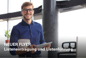 Neuer Flyer: Listeneintragung und Listenführung