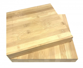 Bambus lässt sich ähnlich wie Holz zu stabilen Platten verarbeiten.© Fraunhofer
