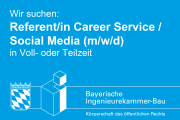 Wir suchen Verstärkung: Referent/in Career Service / Social Media (m/w/d) 