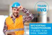 Info-Vortrag zum Traineeprogramm - 17.05.2022 - Online - Kostenfrei!