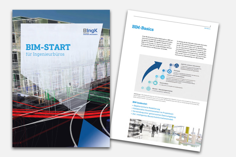 Neue Broschüre „BIM-Start für Ingenieurbüros“