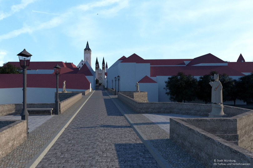 Projekt „Stadtlabore“ mit 3D-Simulation der Stadt Würzburg