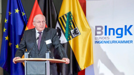 Dr. Heinrich Bökamp, Präsident der Bundesingenieurkammer