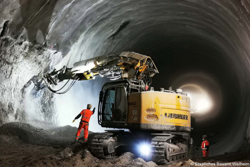 Video zum Bau des Kramertunnels: 3.609 Meter durchs Kramermassiv