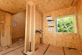 Der modulare Bausatz des Projektes ermöglicht unterschiedliche Räume, Größen und Formen. (Bild: Olaf-Wull Nickel / TH Köln)