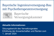 Bayerische Ingenieurversorgung-Bau: Aktuelle Informationen