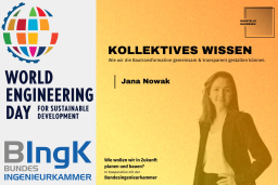 World Engineering Day 2024: Podcast „Baustelle Bauwesen“ mit Jana Nowak