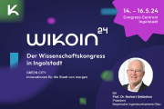 WIKOIN - Wissenschaftskongress Ingolstadt: Green City - 14.-16.05.2024 - Ingolstadt