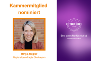 Kammermitglied Birga Ziegler hat Chancen auf Emotion-Award 2024 - Jetzt abstimmen!