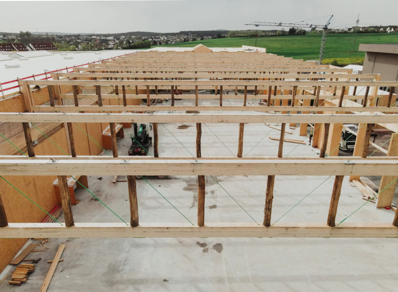 CLTECH-Brettsperrholzwerk in Kaiserslautern (Rheinland-Pfalz). Foto: CLTECH