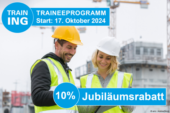 Traineeprogramm für junge Ingenieure