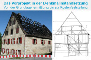 Tagung: Das Vorprojekt in der Denkmalinstandsetzung - 14./15.11.2024 - Thierhaupten und Online
