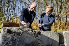 Alte Betonteile für neue Gebäude nutzen