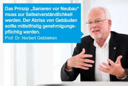 Prof. Dr. Norbert Gebbeken, Präsident der Bayerischen Ingenieurekammer-Bau. Foto: Tobias Hase