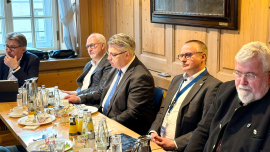 Parlamentarisches Frühstück des Vorstandes der Bayerischen Ingenieurekammer-Bau mit Abgeordneten der CSU-Landtagsfraktion. Foto: BayIka-Bau