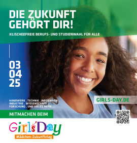 Jetzt beim Girls'Day 2025 mitmachen!