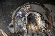 Preisgekrönte Technik: Tunnelumbau im laufenden Bahnbetrieb