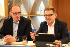 Martin Behringer MdL und Dr. Werner Weigl (v.l.). © FREIE WÄHLER Landtagsfraktion