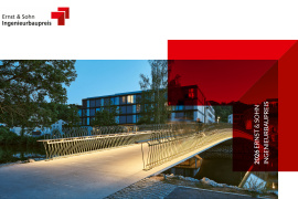 Ernst & Sohn Ingenieurbaupreis - Einsendeschluss: 26. September 2025