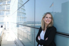 Verena Hubertz, Bundesministerin für Wohnen, Stadtentwicklung und Bauwesen. Foto: Markus C. Hurek