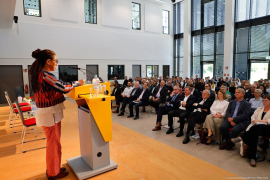 Volles Haus bei der Eröffnung des neuen Forschungszentrum für Afrikastudien. Foto: Peter Kolb / Universität Bayreuth
