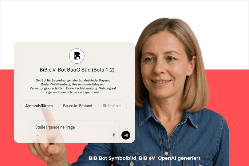 BiB-Bauordnungs-Bot erleichtert Zugang und Recherche zu Bauordnungen