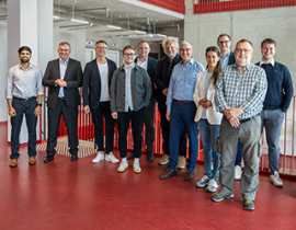 Das ImBrAs Konsortium freut sich auf das Projekt und die weitere Zusammenarbeit. Foto: ImBrAs