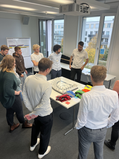 Lean Management Workshop beim Trainee-Jahrgang 2024/2025