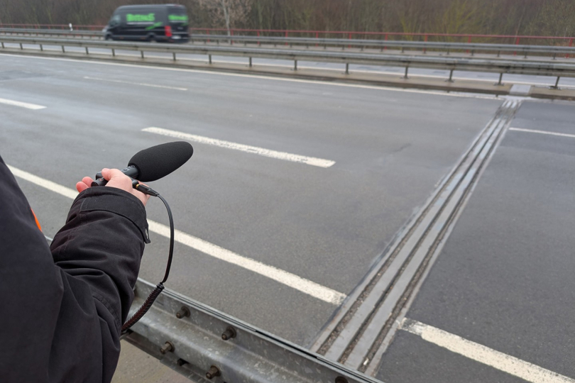 KI-basiertes akustisches Frühwarnsystem für Brückenschäden