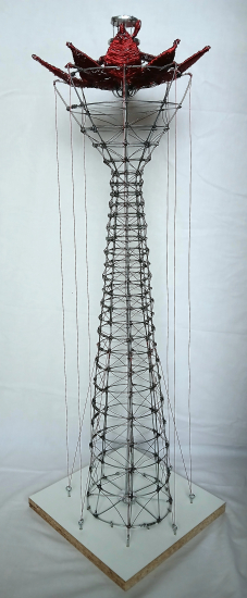 Das Modell 'Wild Flower' von Krista aus Rosenheim wurde am 13. Juni 2025 im Technikmuseum Berlin mit dem Sonderpreis der Deutschen Bahn ausgezeichnet. Foto: Privat 