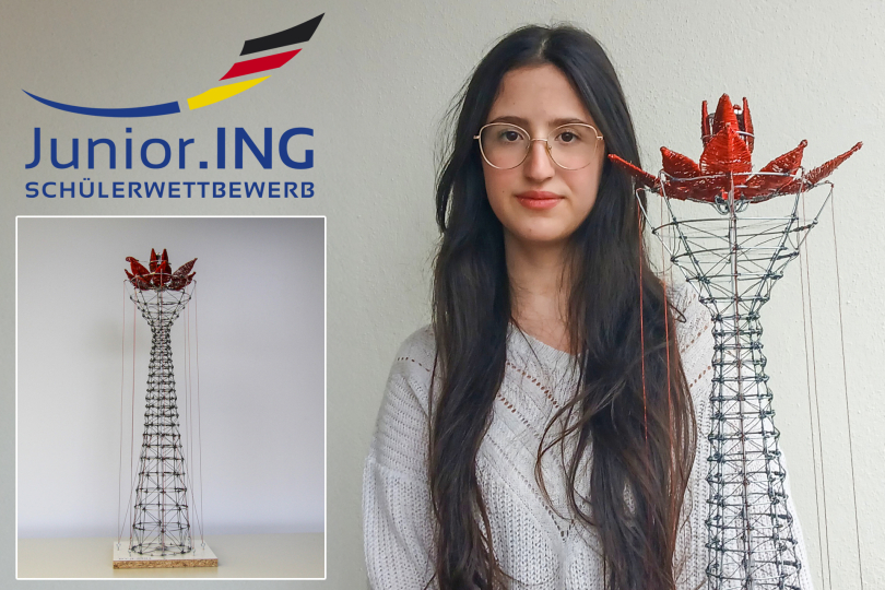 Bayerische Schülerin gewinnt Sonderpreis im Bundesfinale des Schülerwettbewerbs Junior.ING