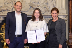 Bauingenieur-Absolventin der Hochschule München gewinnt Hochschulpreis der Stadt München