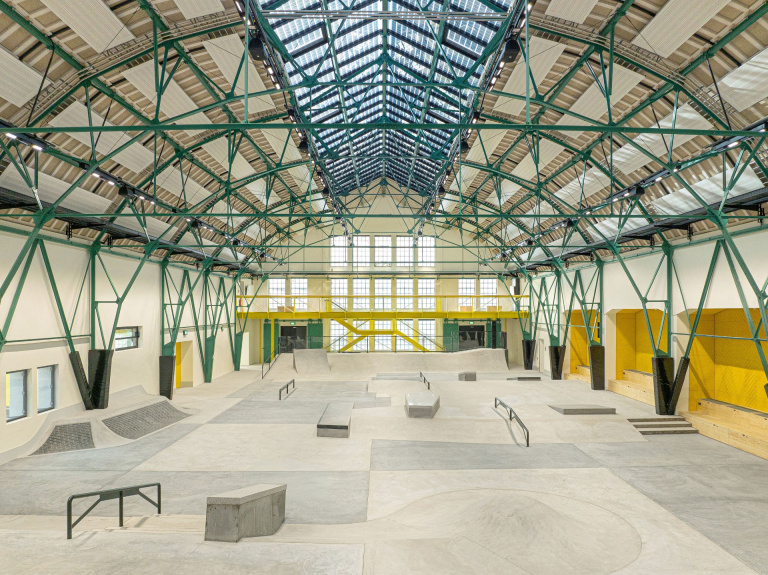Actionsportzentrum mit Interimsmaßnahme, München-Pasing | Bildquelle: David Matthiessen 