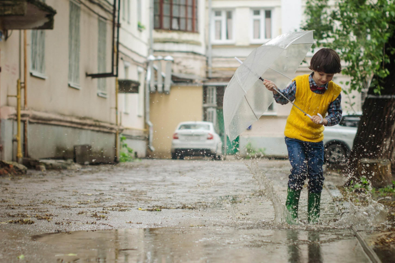 Weniger Verschmutzung bei Starkregen