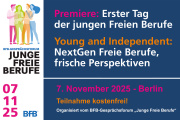 Tag der jungen Freien Berufe - 07.11.2025 - Berlin - Kostenfrei!