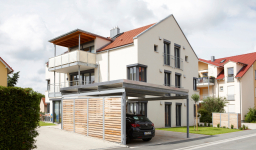 Bayerischer Ingenieurpreis 2013 für den Projektbau der Zertifizierten Wohngesundheit der Raab Baugesellschaft. Foto: Jung GmbH