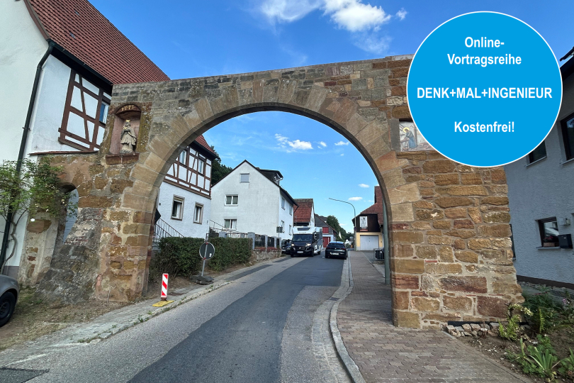 Vortragsreihe DENK+MAL+INGENIEUR: Tragwerksplanung in der Denkmalpflege - 20.01.2026 - Online - Kostenfrei