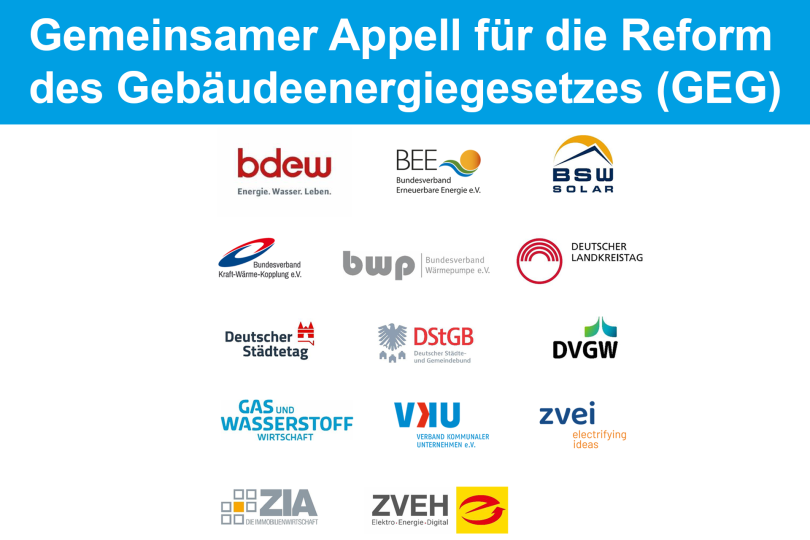 Verbändebündnis fordert schnelle Klarheit und Planungssicherheit beim Gebäudemodernisierungsgesetz