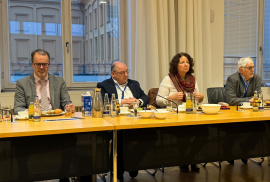 Markus Rinderspacher, Dr.-Ing. Ulrich Scholz, Ruth Müller und Dieter Räsch