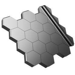 So könnte eine Fassadendämmung mit intergriertem Fallrohr aussehen, die aus einzelnene Dämmelementen zusammengesetzt ist. Bild: TUHH 