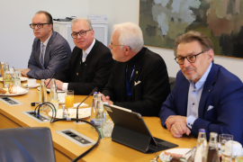 Parlamentarisches Frühstück mit Abgeordneten der Freie Wähler Landtagsfraktion. © FREIE WÄHLER Landtagsfraktion