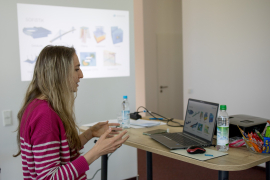 Katharina Wolgast engagiert sich nicht nur beim Girls' Day, sondern auch im Frauennetzwerk ingenieurinnen@bayika. © SOFiSTiK AG 