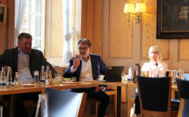 Parlamentarisches Frühstück mit Abgeordneten der CSU Landtagsfraktion. 