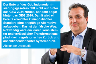 Entwurf des Gebäudemodernisierungsgesetzes (GModG): Bayerische Ingenieurekammer-Bau und Bundesingenieurkammer äußern deutliche Kritik