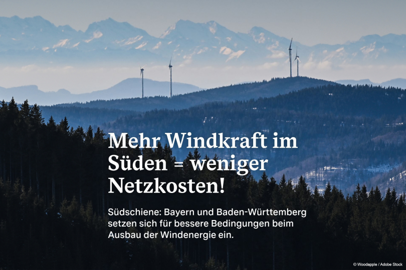 Bayern und Baden-Württemberg starten Bundesratsinitiative für bessere Bedingungen beim Ausbau von Windenergie