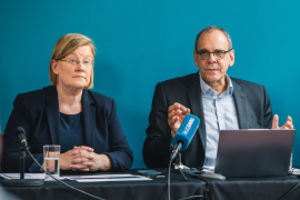 IFB-Direktorin Heike Böhmer und ARGE-Institutsleiter Prof. Dietmar Walberg