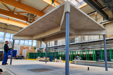 Stahlbetondecken mit weniger Beton, aber gleicher Tragkraft